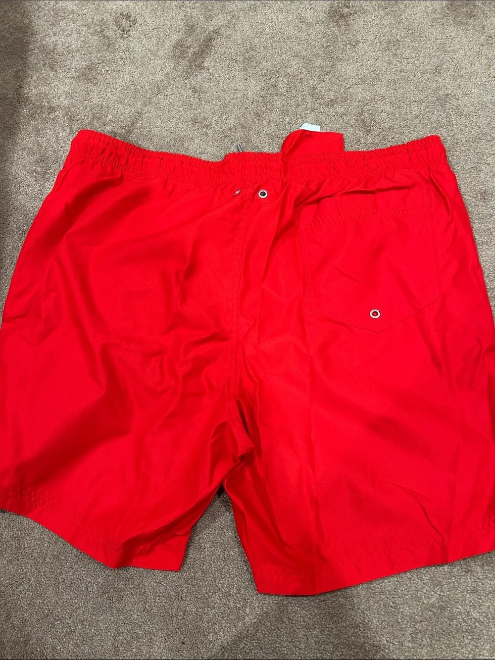 Lands End bold red